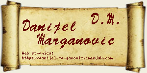 Danijel Marganović vizit kartica